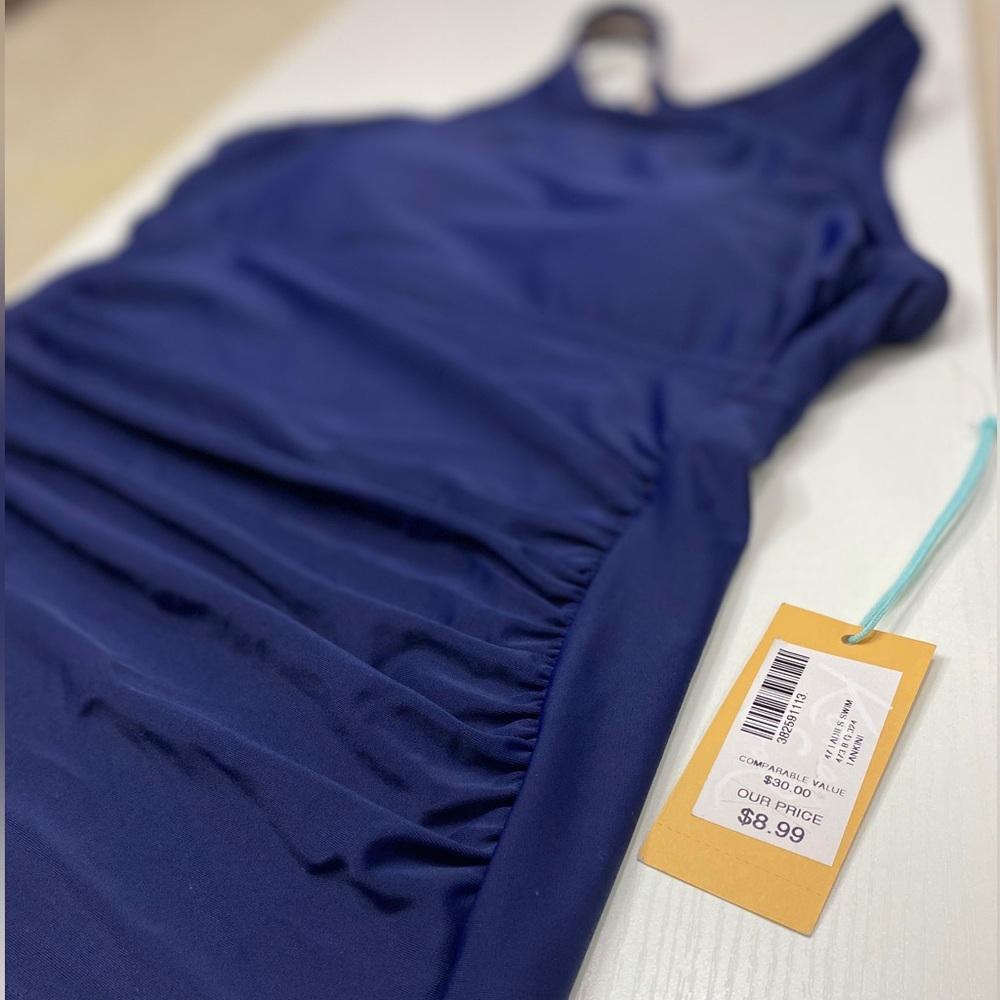 Kona Sol, Size s(4-6), Two piece, Tankini, dark blue